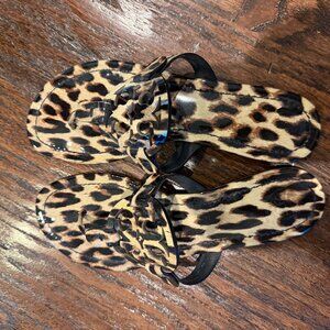 TORY BURCH MILLER SANDAL - Leopard